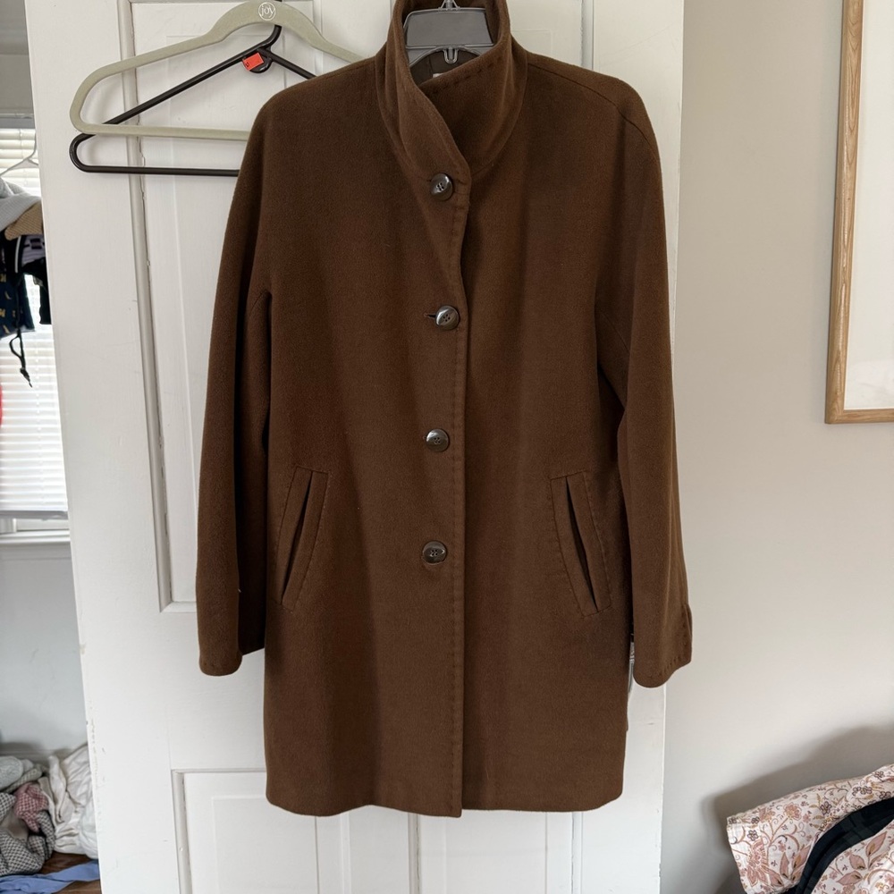 Talbots Wool Coat - Picture 2 of 7
